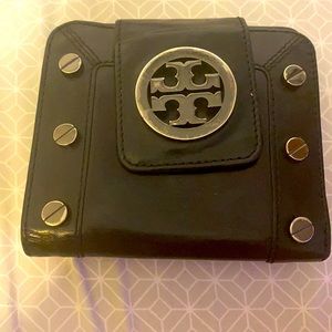 Tory Burch used black wallet